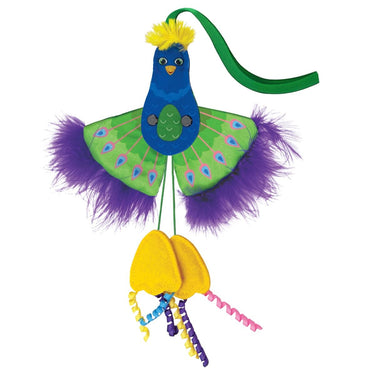 Kong Connects Peacock Feather Cat Toy -